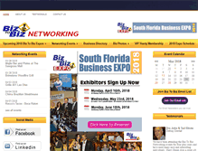 Tablet Screenshot of biztobiznetworking.com